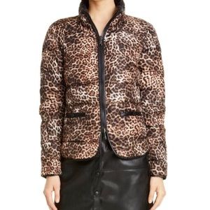 Seventy Venezia Leopard Print Reversible Jacket